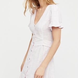 Free People Life is Sweeter Mini Dress Lavender